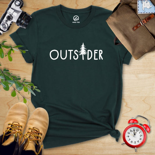 Hike Tee T-Shirt Forest / S Outs!der Shirt