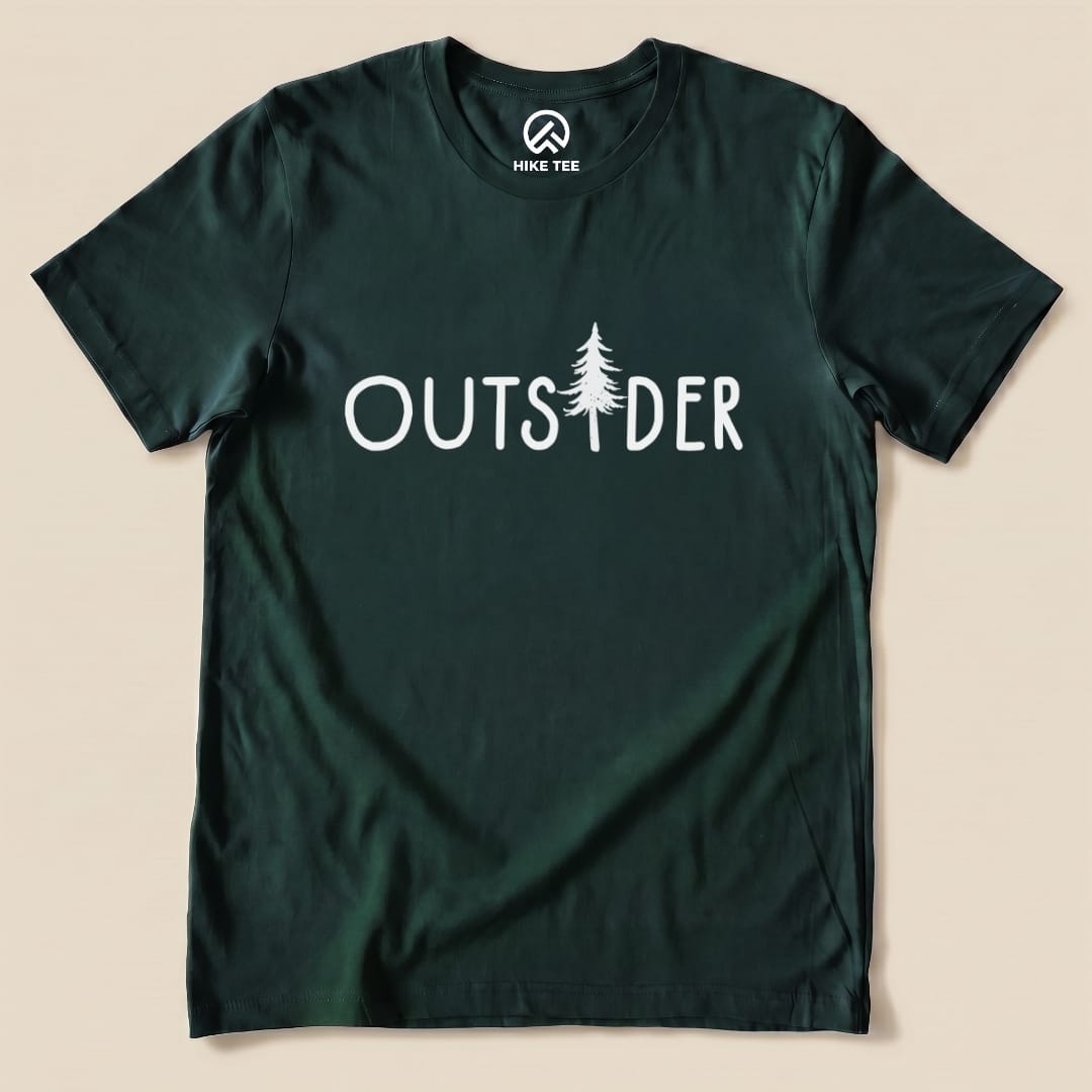 Outs!der Shirt Hike Tee T-Shirt Forest / S