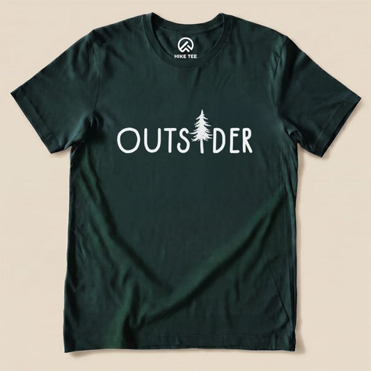 Outs!der Shirt Hike Tee T-Shirt Forest / S