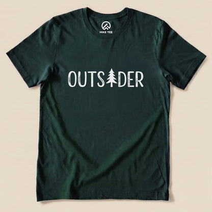 Outsider Shirt Hike Tee T-Shirt Forest / S