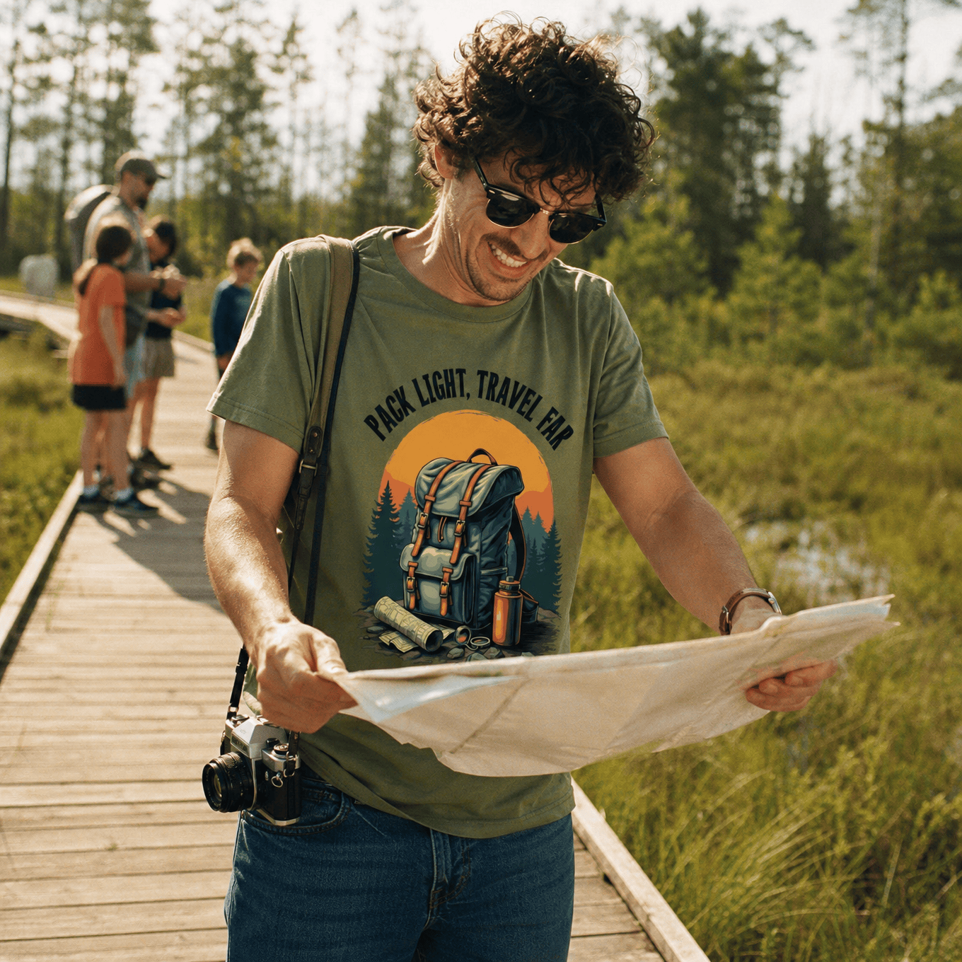 Pack Light, Travel Far Shirt