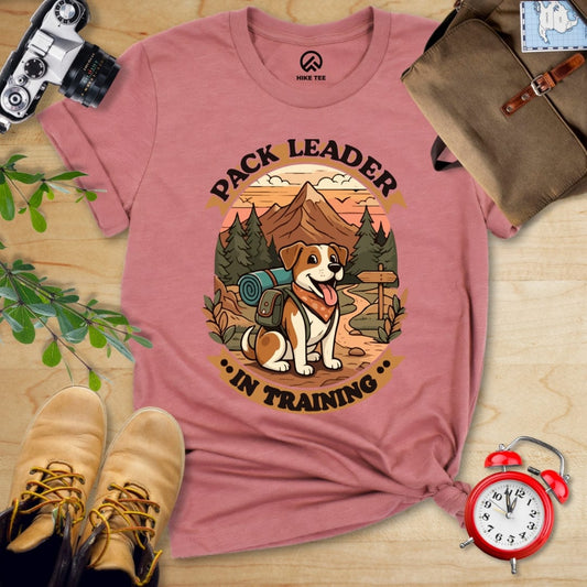 Hike Tee T-Shirt Heather Mauve / S Packleader Shirt