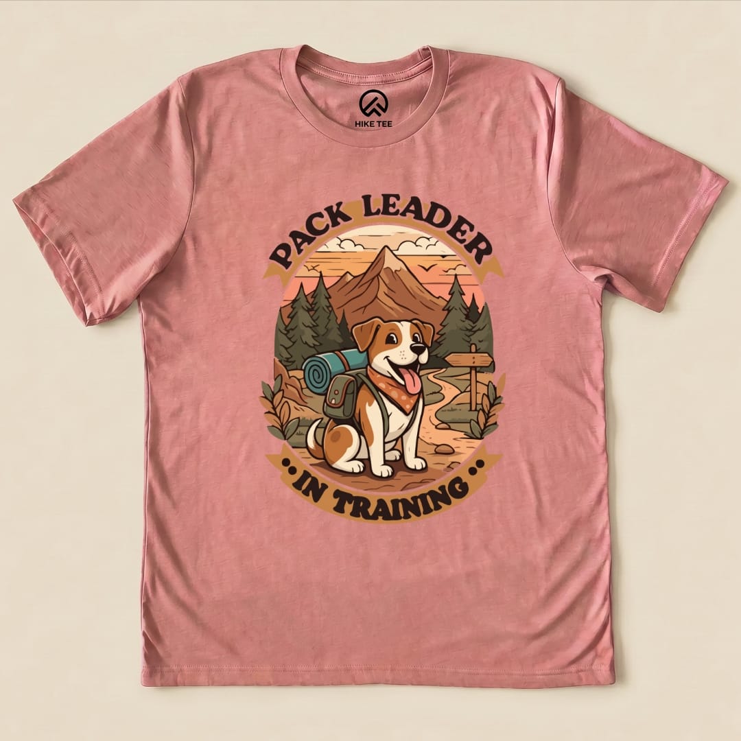 Hike Tee T-Shirt Heather Mauve / S Packleader Shirt