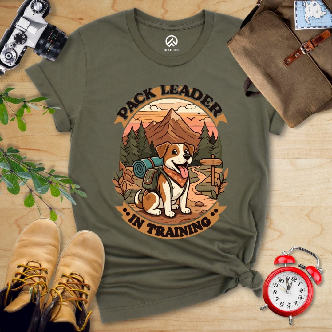Hike Tee T-Shirt Military Green / S Packleader Shirt