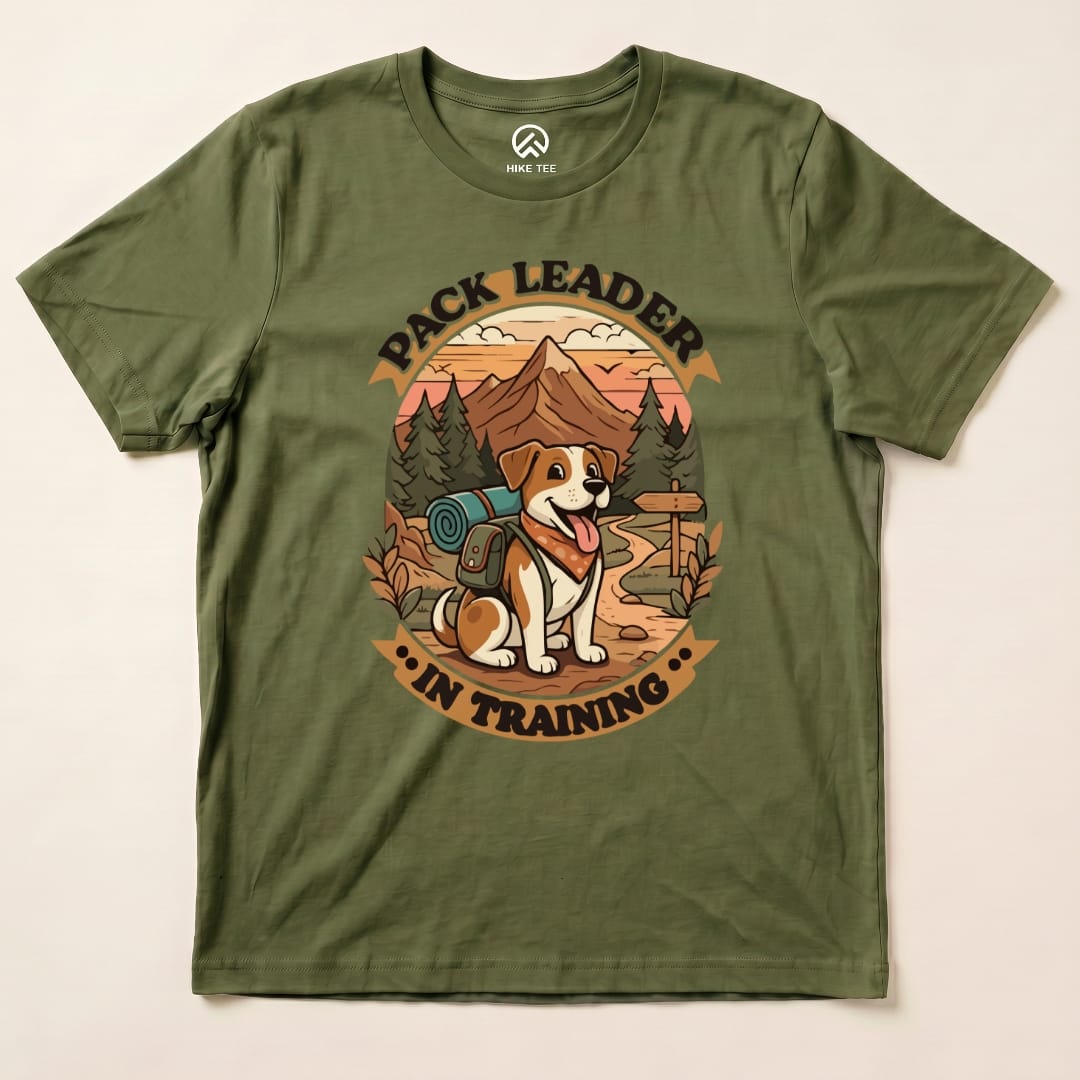 Hike Tee T-Shirt Military Green / S Packleader Shirt