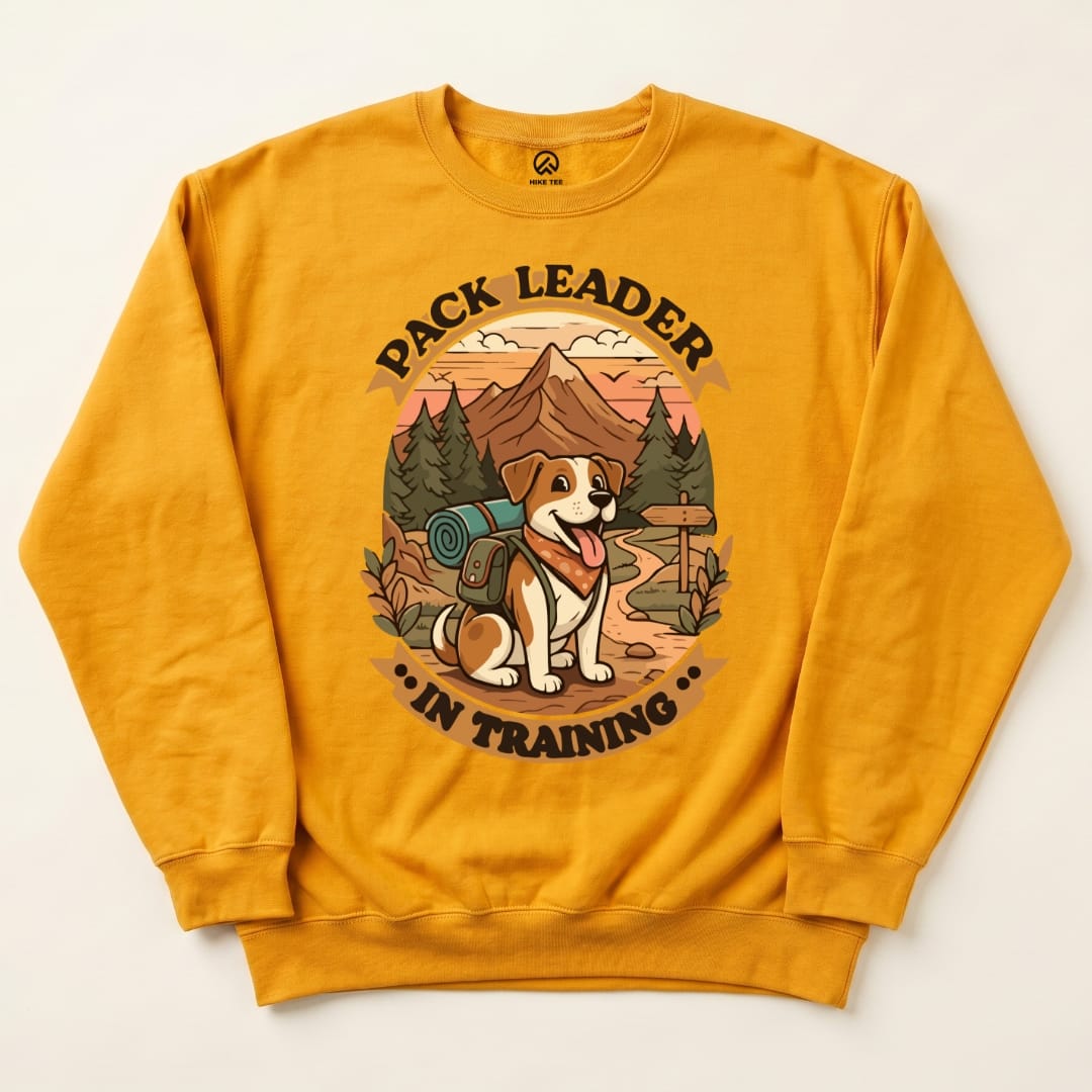 Packleader Sweatshirt Hike Tee Sweatshirt Gold / S