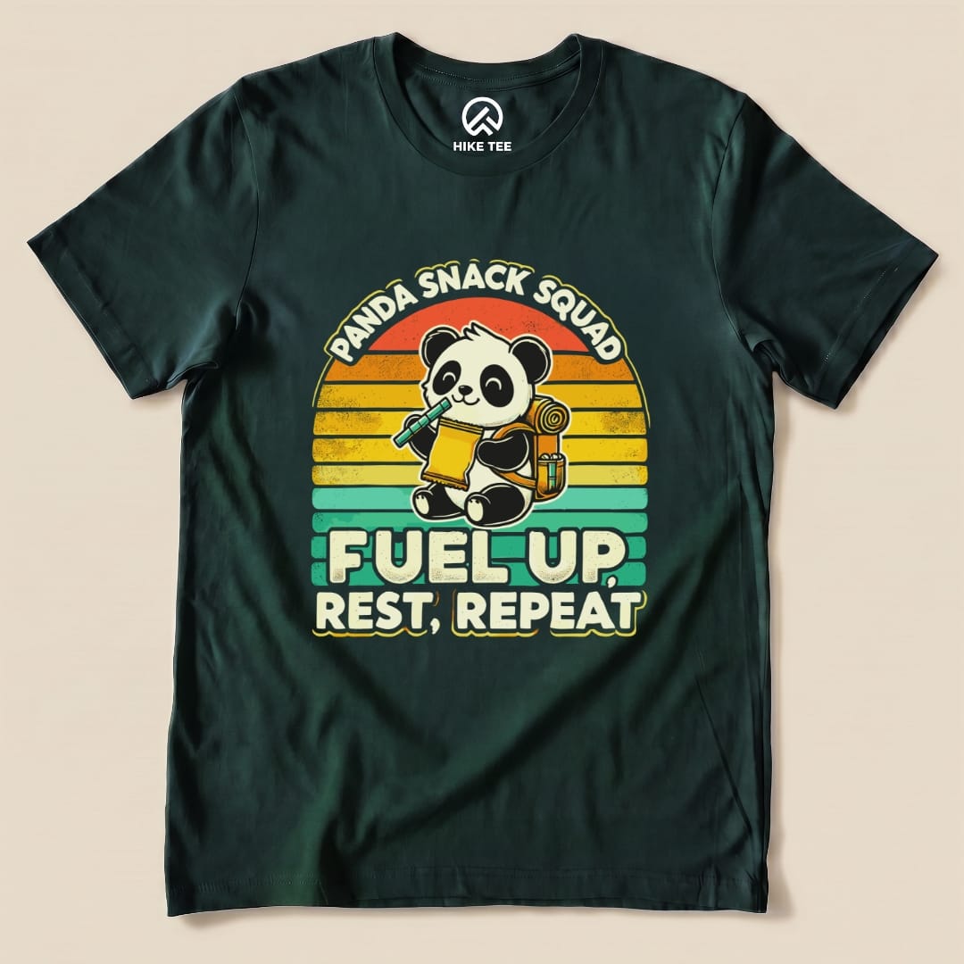 Panda Snack Squad Shirt Hike Tee T-Shirt Forest / S
