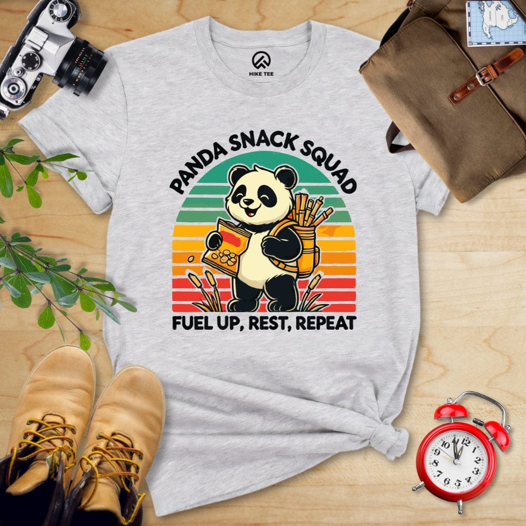 Hike Tee T-Shirt Athletic Heather / S Panda Snack Squad