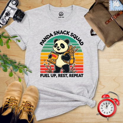 Hike Tee T-Shirt Athletic Heather / S Panda Snack Squad