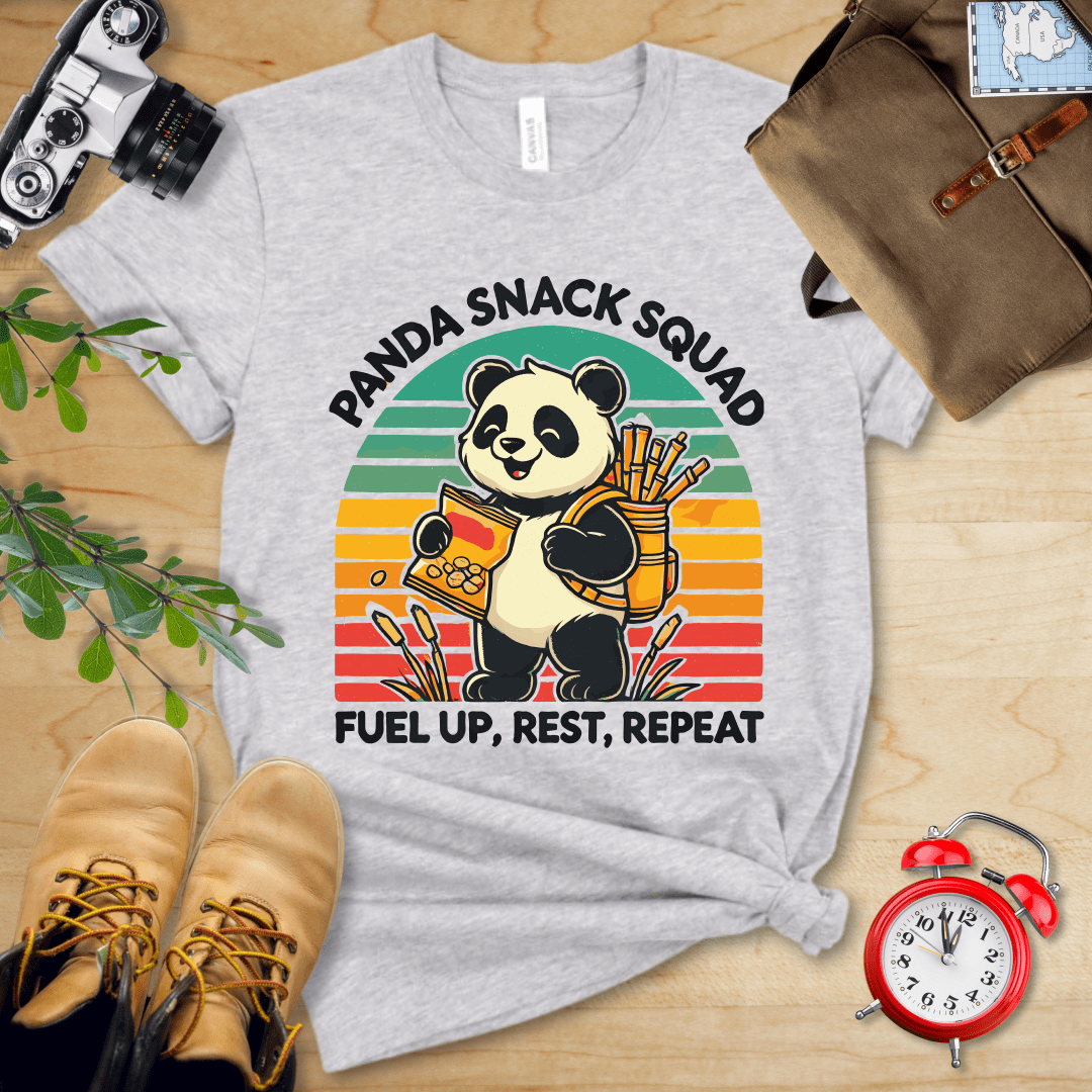 Hike Tee T-Shirt Athletic Heather / S Panda Snack Squad