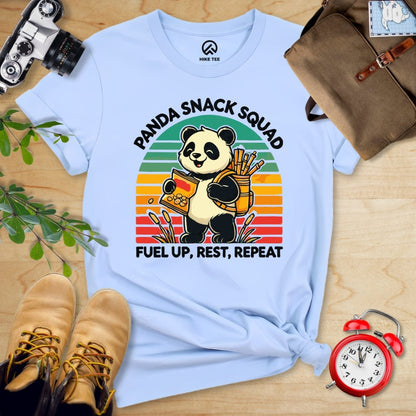 Hike Tee T-Shirt Baby Blue / S Panda Snack Squad