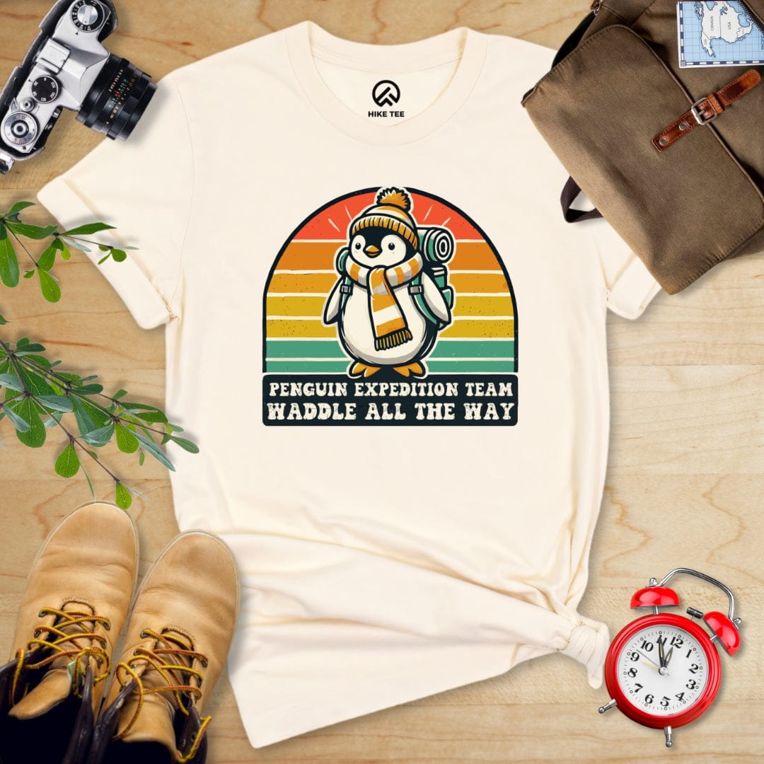 Hike Tee T-Shirt Natural / S Penguin Expedition Team Shirt
