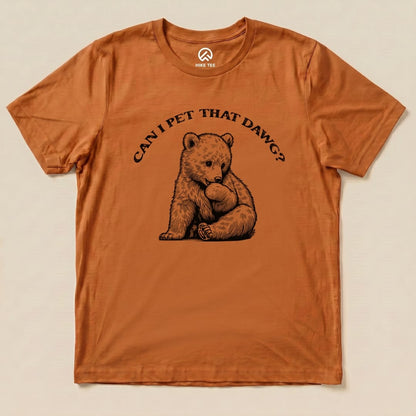 Hike Tee T-Shirt Autumn / S Pet That Dawg Bear Shirt