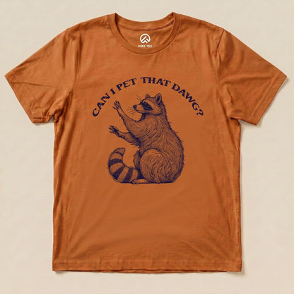 Hike Tee T-Shirt Autumn / S Pet That Dawg Raccoon Shirt