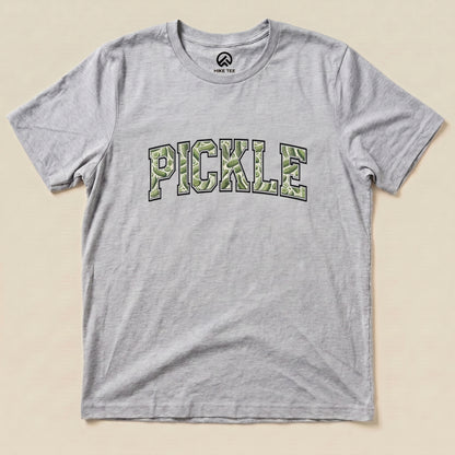Pickle Camping Shirt Hike Tee T-Shirt Athletic Heather / S