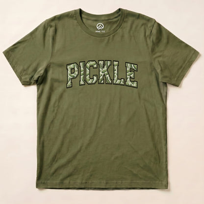 Pickle Camping Shirt Hike Tee T-Shirt Military Green / S
