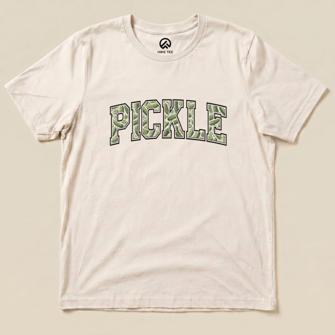 Pickle Camping Shirt Hike Tee T-Shirt Natural / S