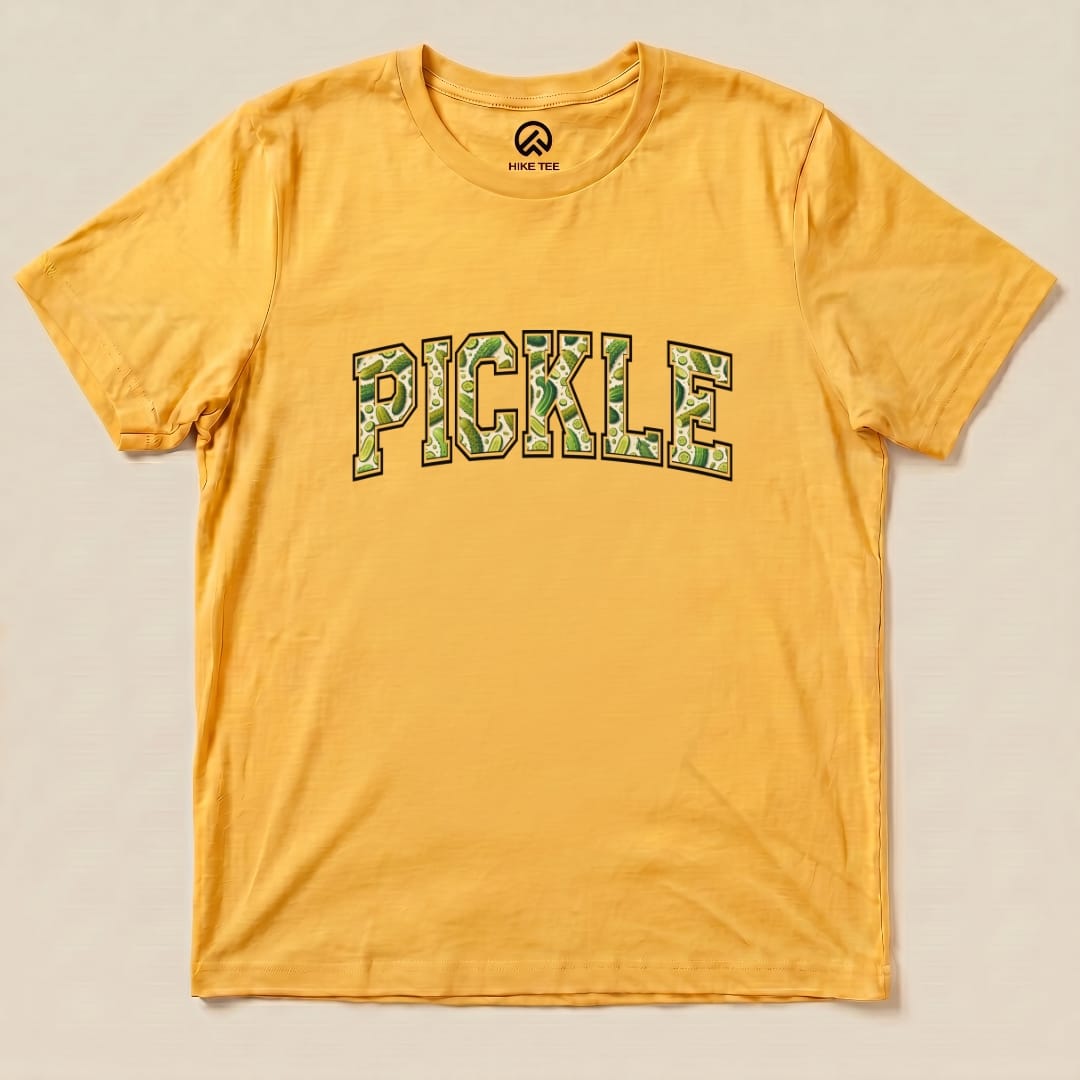 Pickle Shirt Hike Tee T-Shirt Gold / S