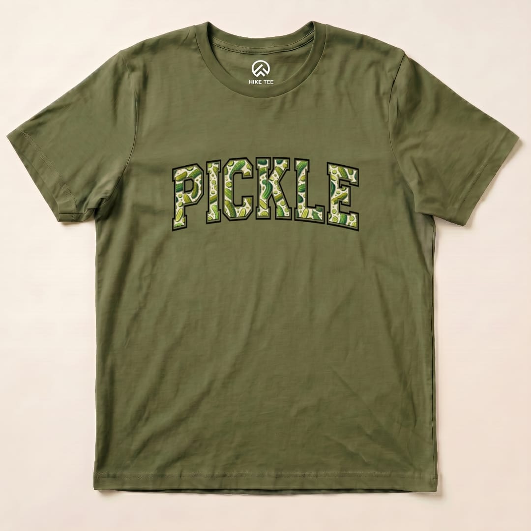 Pickle Shirt Hike Tee T-Shirt Military Green / S