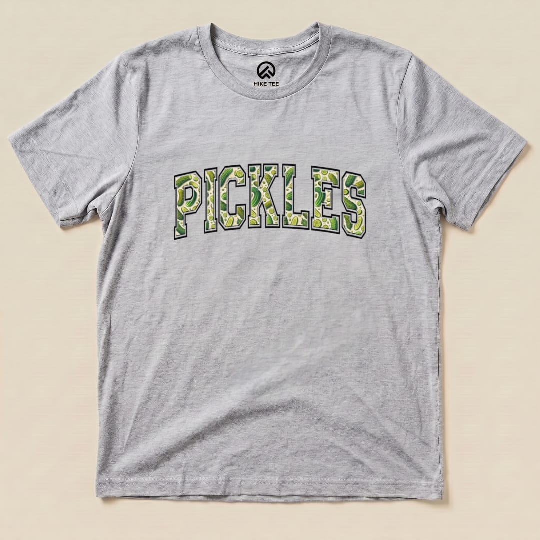 Pickles Shirt Hike Tee T-Shirt Athletic Heather / S