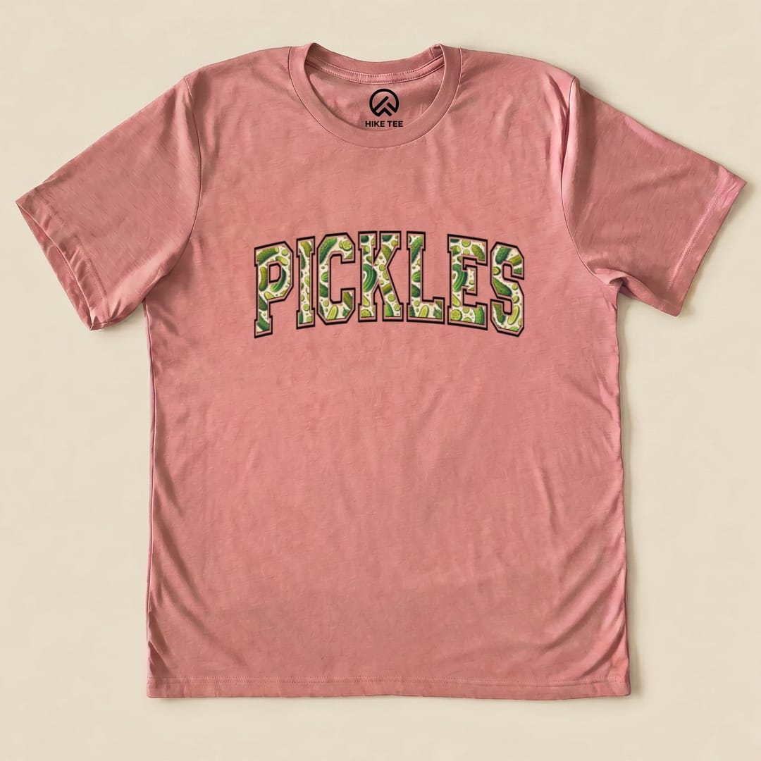 Pickles Shirt Hike Tee T-Shirt Heather Mauve / S