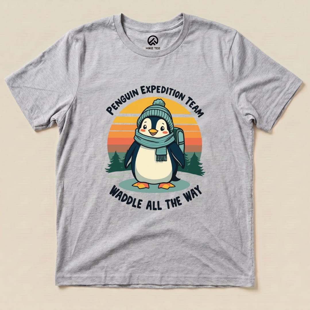 Pinguin Expedition Team Shirt Hike Tee T-Shirt Athletic Heather / S