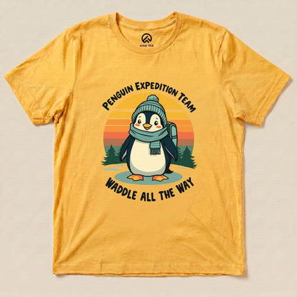 Pinguin Expedition Team Shirt Hike Tee T-Shirt Gold / S