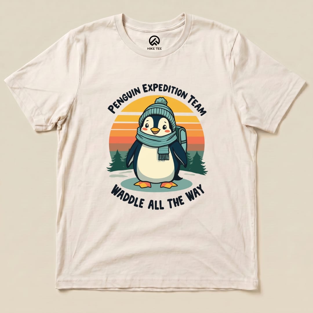 Pinguin Expedition Team Shirt Hike Tee T-Shirt Natural / S