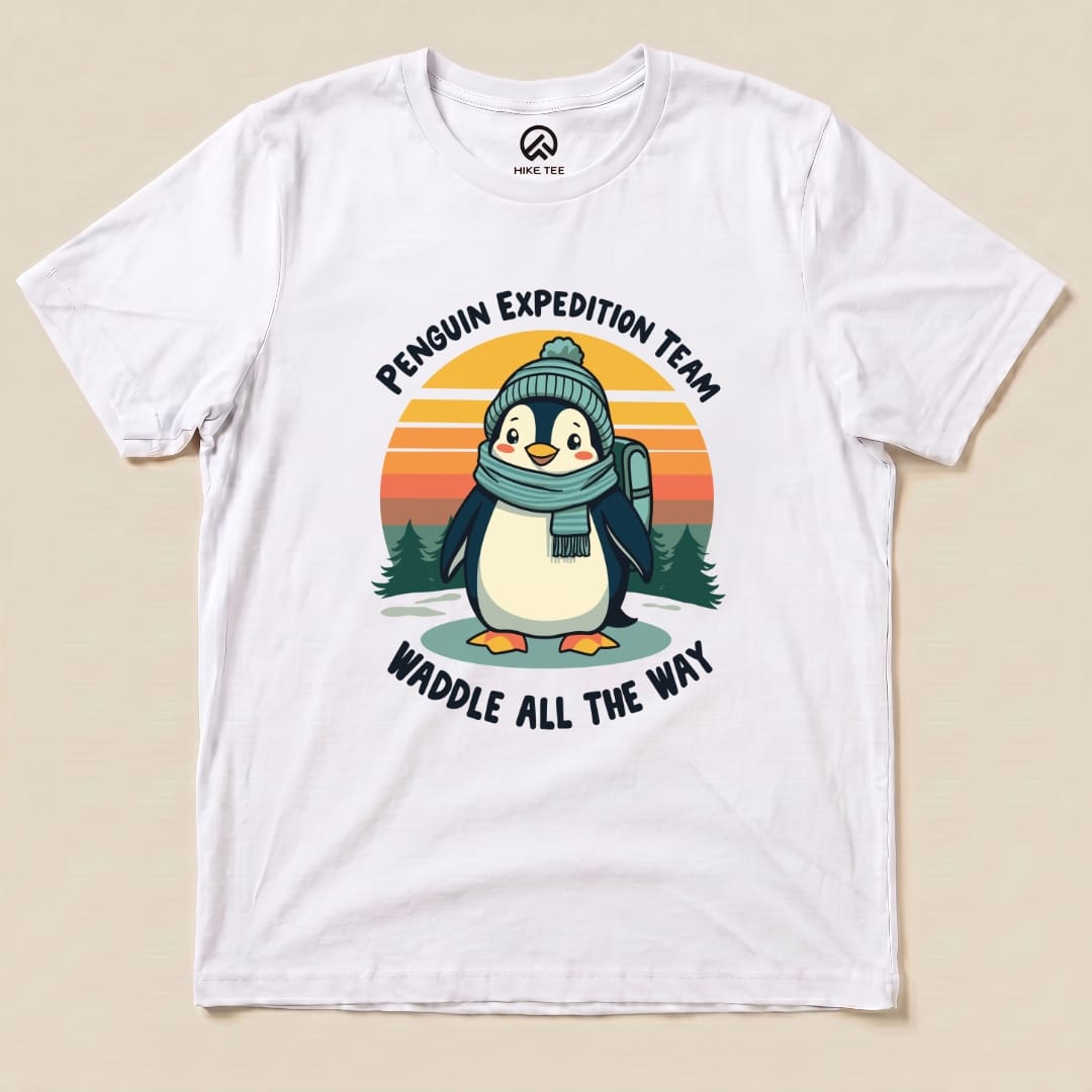 Pinguin Expedition Team Shirt Hike Tee T-Shirt White / S