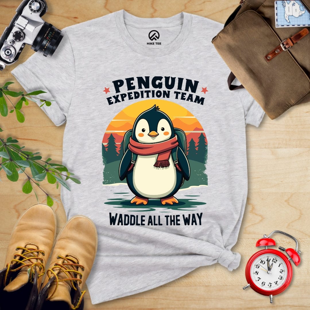 Hike Tee T-Shirt Athletic Heather / S Pinguin Expedition Team
