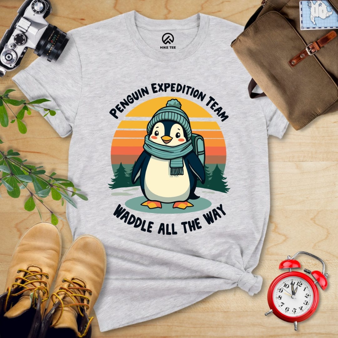 Hike Tee T-Shirt Athletic Heather / S Pinguin Expedition Team