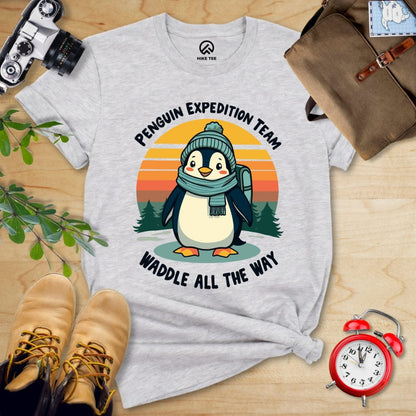 Hike Tee T-Shirt Athletic Heather / S Pinguin Expedition Team