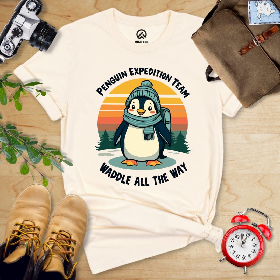 Hike Tee T-Shirt Natural / S Pinguin Expedition Team