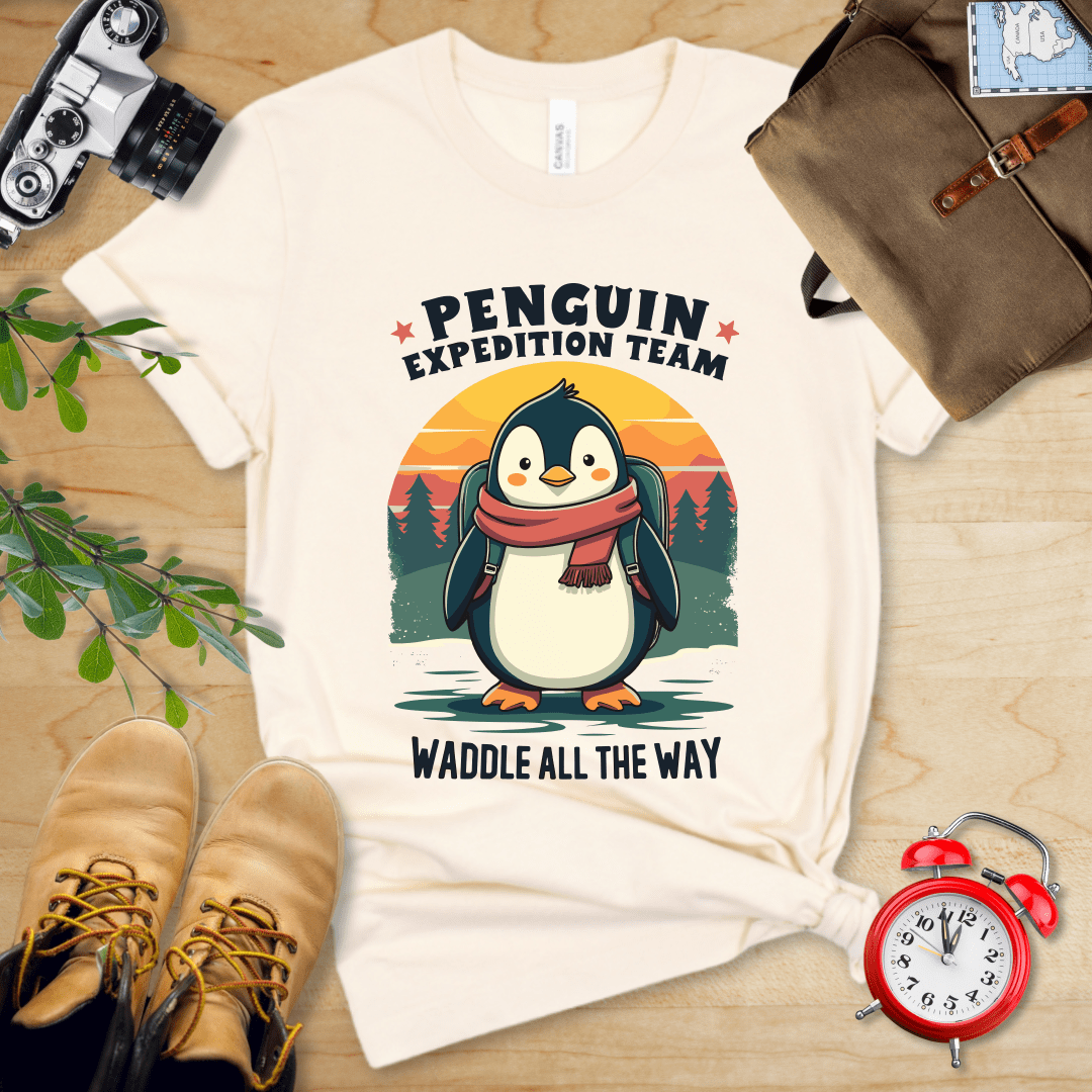 Hike Tee T-Shirt Natural / S Pinguin Expedition Team