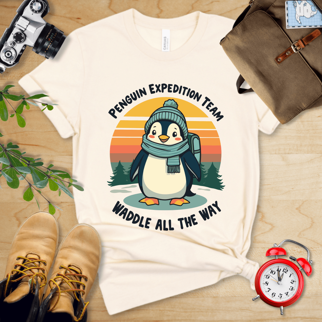 Hike Tee T-Shirt Natural / S Pinguin Expedition Team