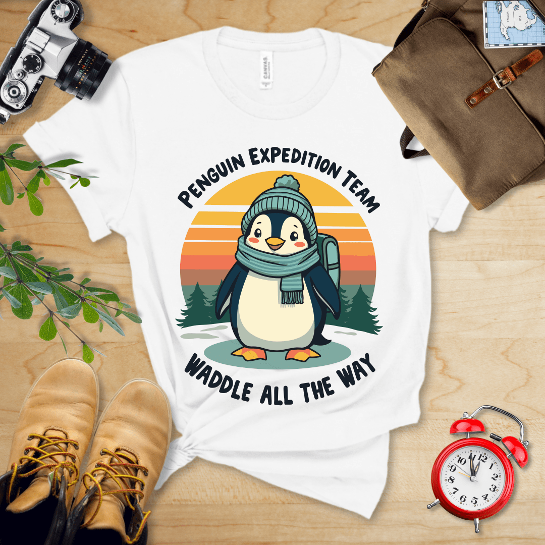 Hike Tee T-Shirt White / S Pinguin Expedition Team