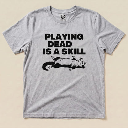 Hike Tee T-Shirt Athletic Heather / S Playing Dead Possum Shirt