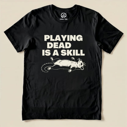 Hike Tee T-Shirt Black / S Playing Dead Possum Shirt