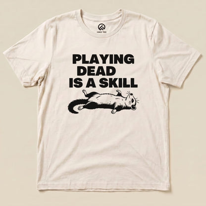 Hike Tee T-Shirt Natural / S Playing Dead Possum Shirt