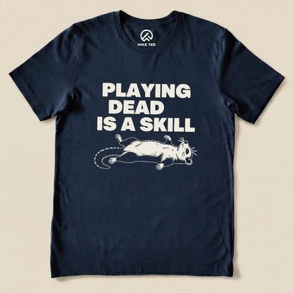 Hike Tee T-Shirt Navy / S Playing Dead Possum Shirt