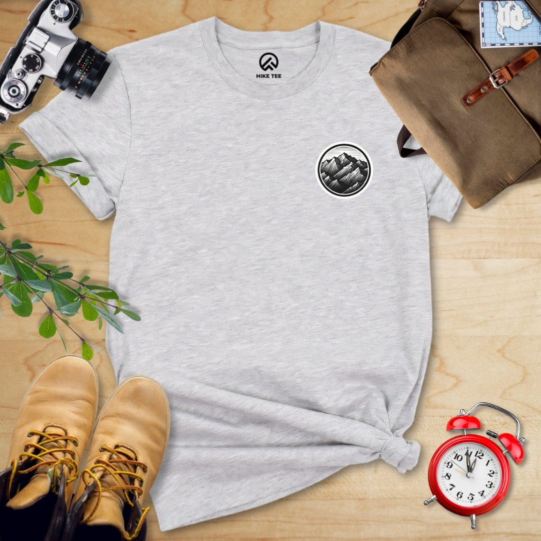 Hike Tee T-Shirt Athletic Heather / S Pocket Graphic Shirt
