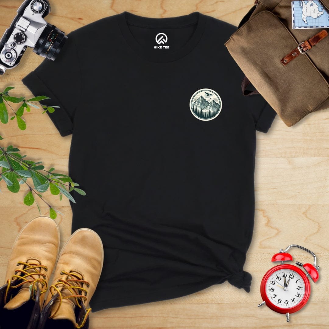Hike Tee T-Shirt Black / S Pocket Graphic Shirt