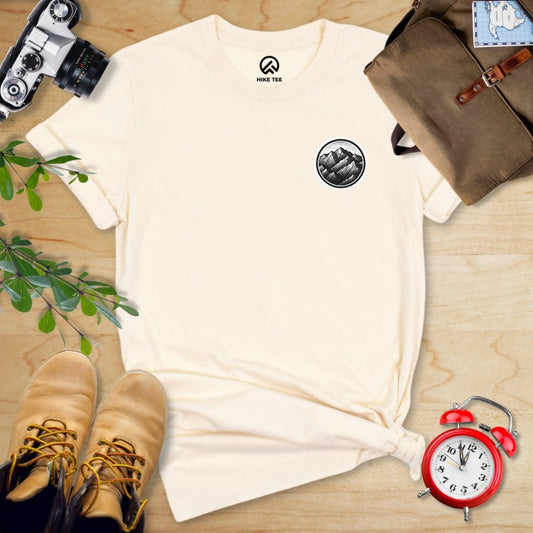 Hike Tee T-Shirt Natural / S Pocket Graphic Shirt