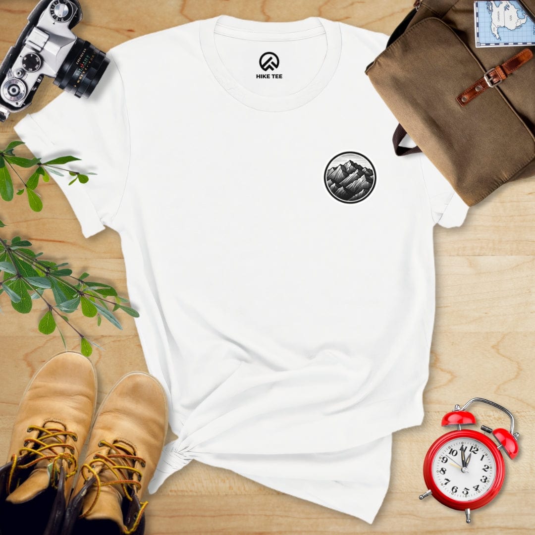 Hike Tee T-Shirt White / S Pocket Graphic Shirt