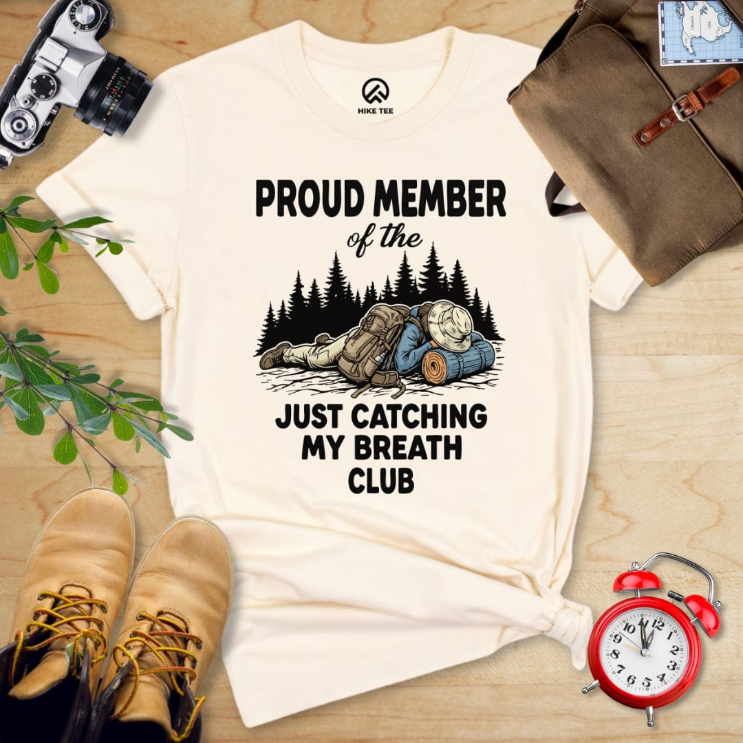 Hike Tee T-Shirt Natural / S Praud Member of Catching Breath Shirt