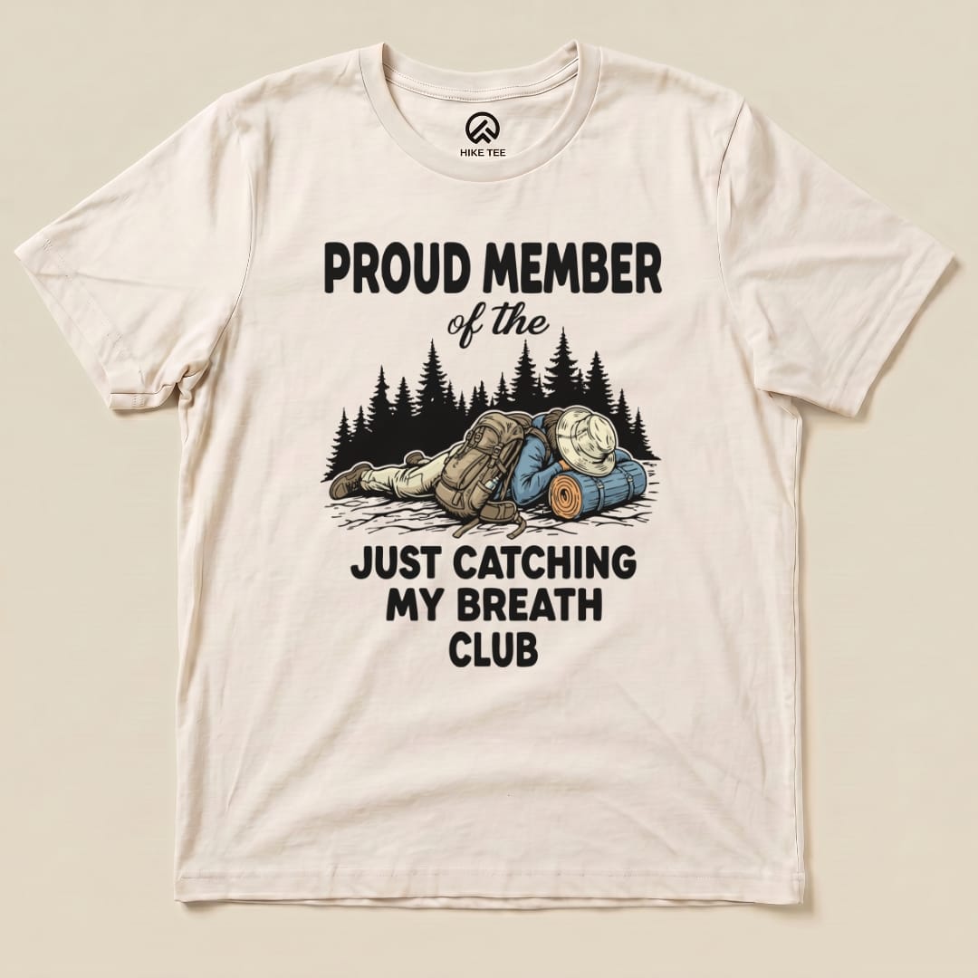 Hike Tee T-Shirt Natural / S Praud Member of Catching Breath Shirt