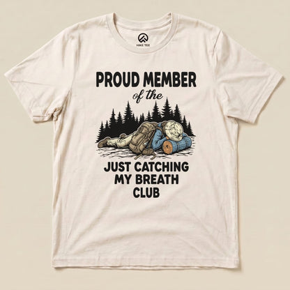 Hike Tee T-Shirt Natural / S Praud Member of Catching Breath Shirt