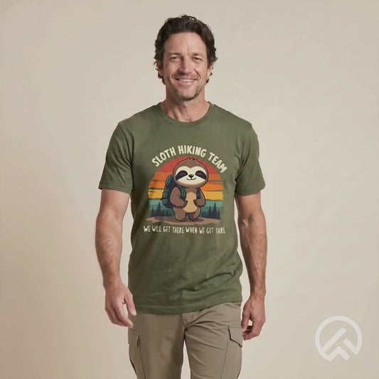 Sloth Hiking team Shirt - product video