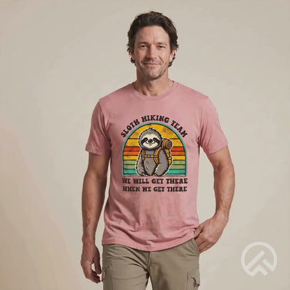 Sloth Hiking Team Shirt - product video