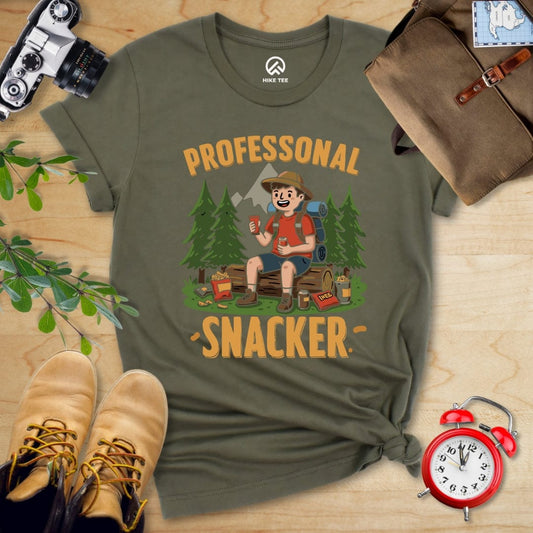 Hike Tee T-Shirt Military Green / S Pro Snacker Shirt